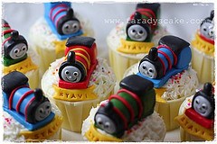 thomas the tank engine train birthday party food ideas